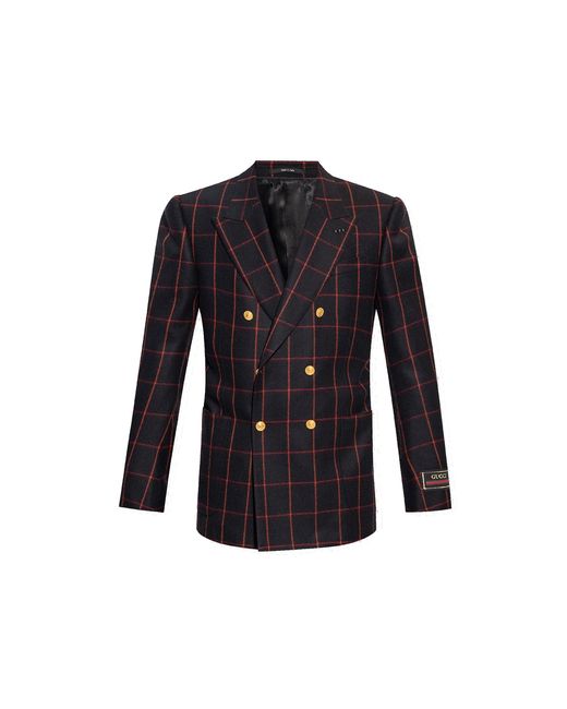Gucci Wool Controled Blazer in het Blue voor heren