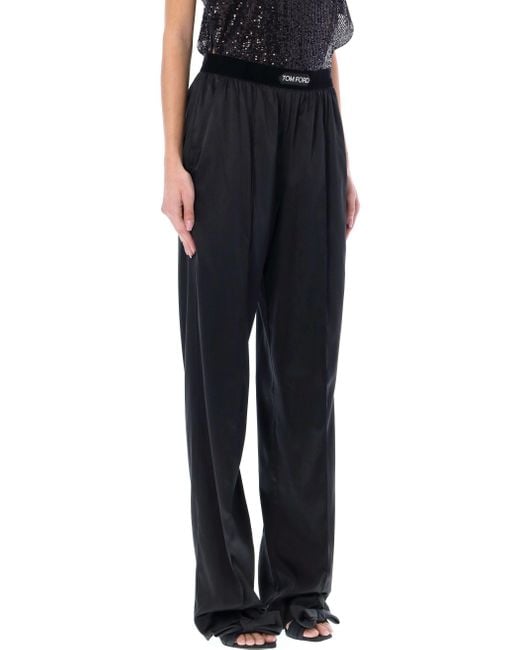 Tom Ford Broek Zwart in het Black