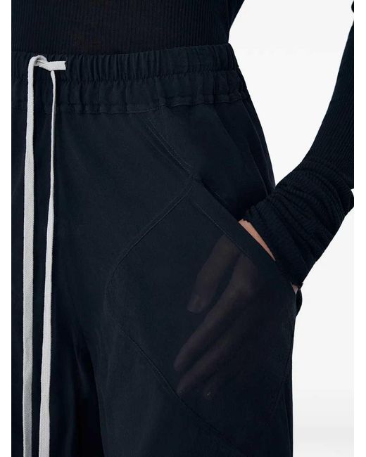 Rick Owens Flared Broek in het Gray