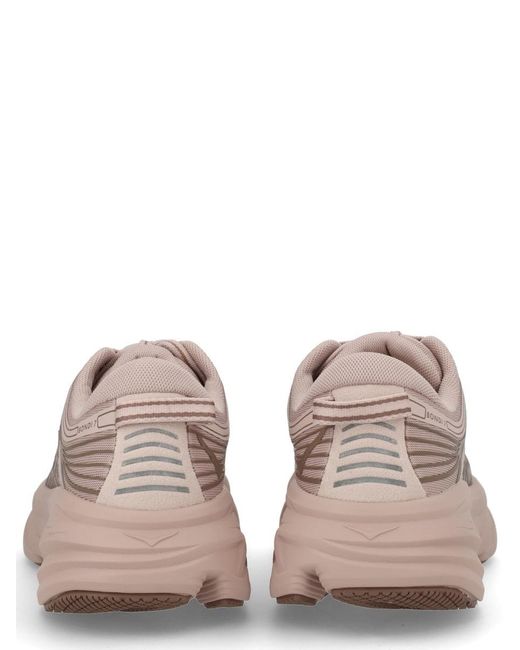 Hoka One One Brown "Bondi 7" Sneaker