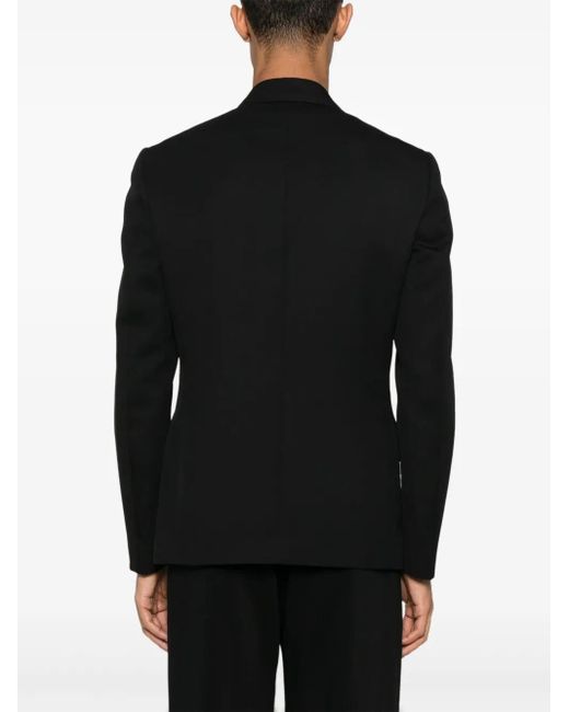Lardini Dubbele Borsten Blazer in het Black