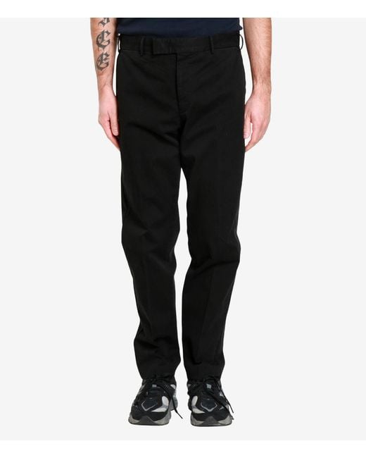 PT Torino Black Trousers for men