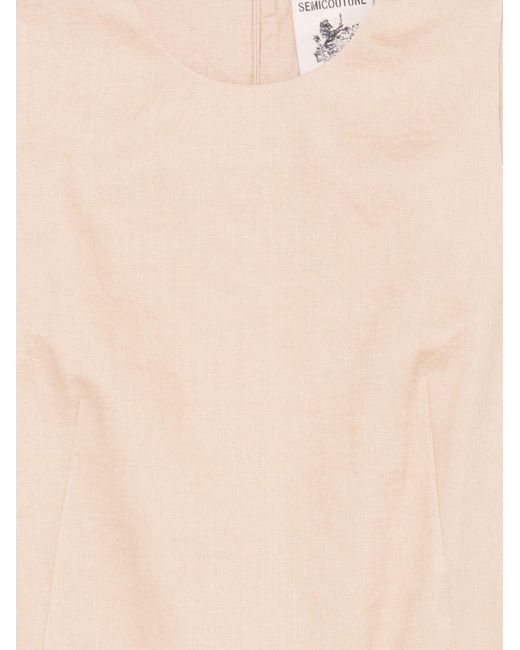 Semicouture Natural Dresses