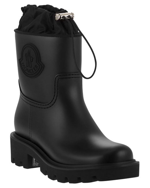 新品 MONCLER Kickstream レインブーツ Black Kickstream Rain Boots - Boots for Women | Moncler NO