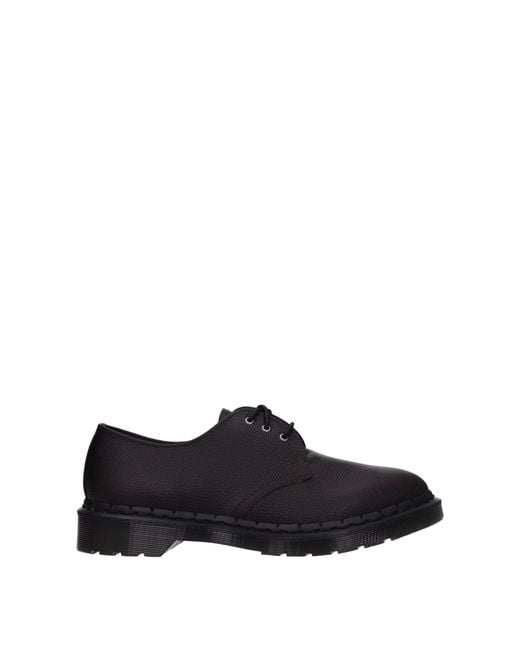 Dr. Martens Dr. Martens Derby 1461 männliche lila Haut/Ochsenblut in Black für Herren