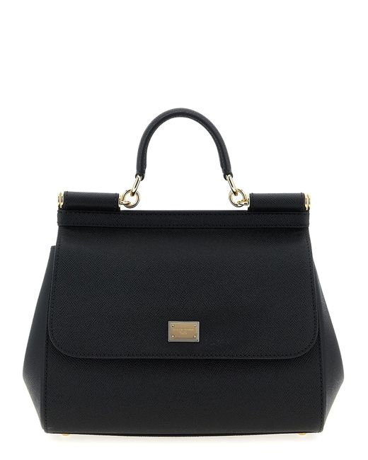 Dolce & Gabbana 'sicilië' Grote Handtas in het Black