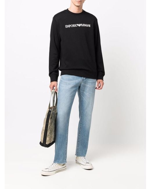 Emporio Armani Sweatshirts in het Black voor heren