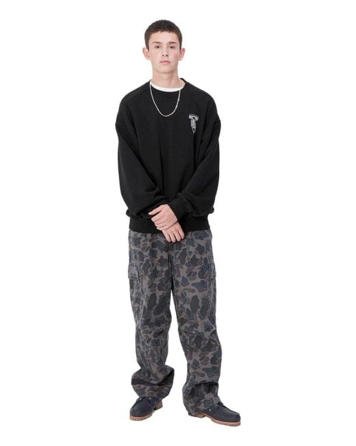 Carhartt Black Cross Screw Sweatshirt for men