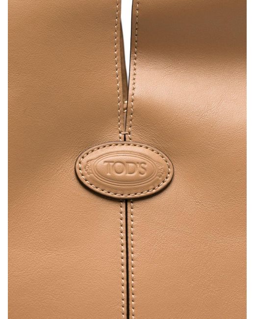 Tod's Natural Tod 's Di Bag Folio Ledereinkaufstasche