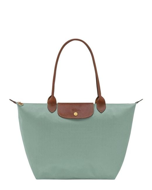 Longchamp Le Plaliage Grote Tas in het Green