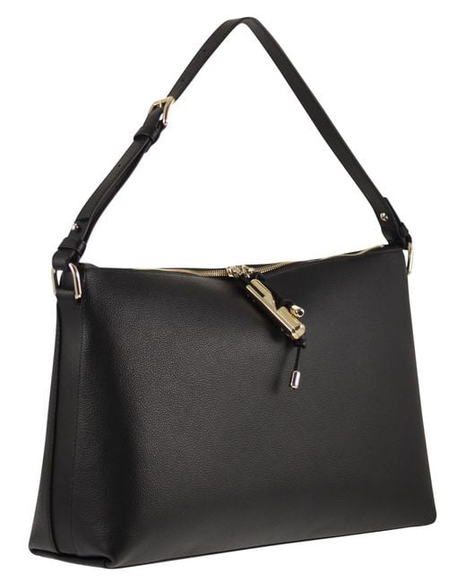 Furla Black Debby Shoulder Bag M