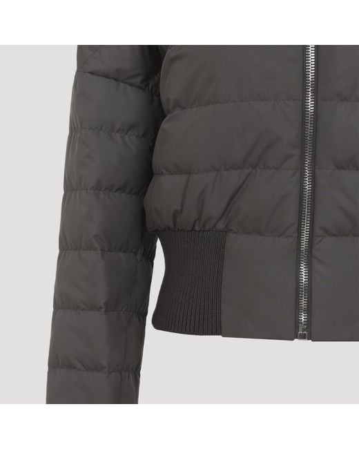 Cropped Jacket Moncler de color Gray