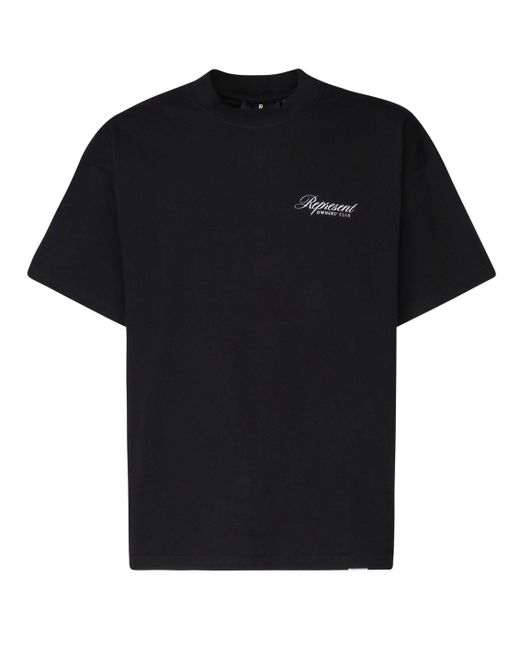 Represent Owners Club Script T-Shirt in Black für Herren