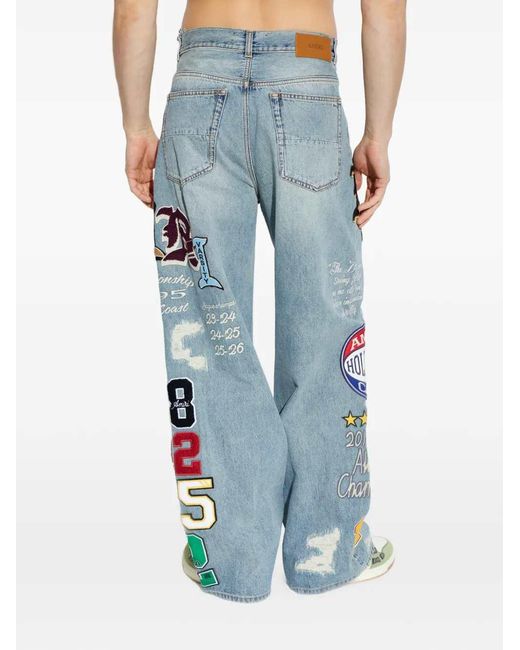 Amiri Jeans Mit Patches in Blue für Herren