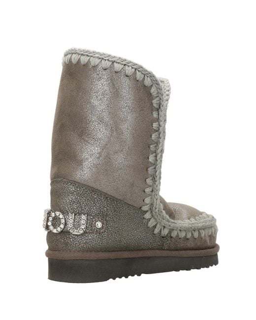 Mou Gray Boots
