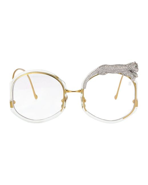 Anna Karin Karlsson Natural Round Optical Rose Et Le Rêve Opt Jade