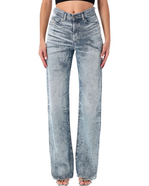 DIESEL Blue 1971 D-Sent Light Regular-Fit Jeans