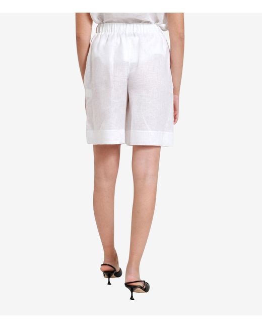 Gran Sasso Shorts Wit in het White