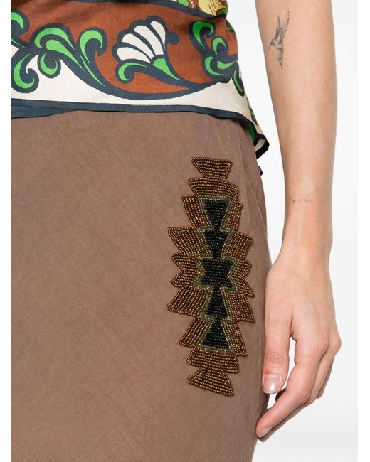 Bazar Deluxe Brown Skirts