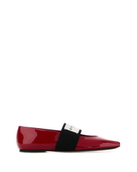 Givenchy Leather Squared Ballerinas