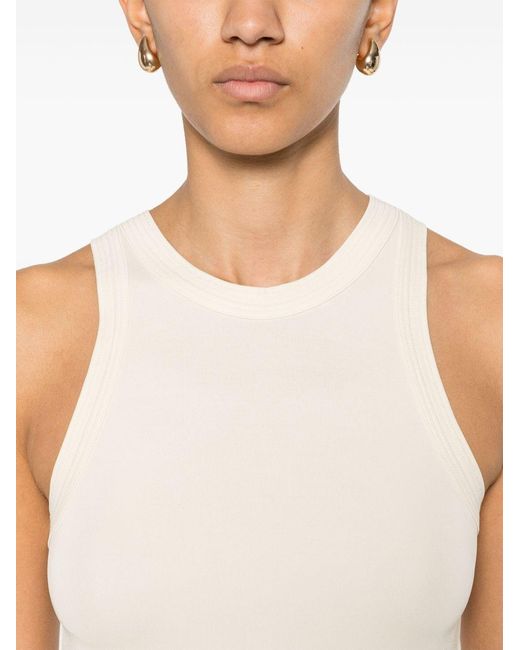 Totême White Sleeveless Top
