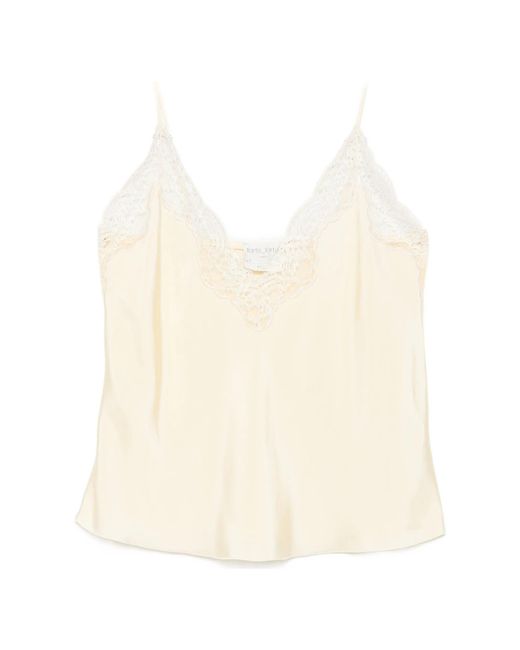 Forte_forte Natural Top Lingerie Twill Viscosa Chic