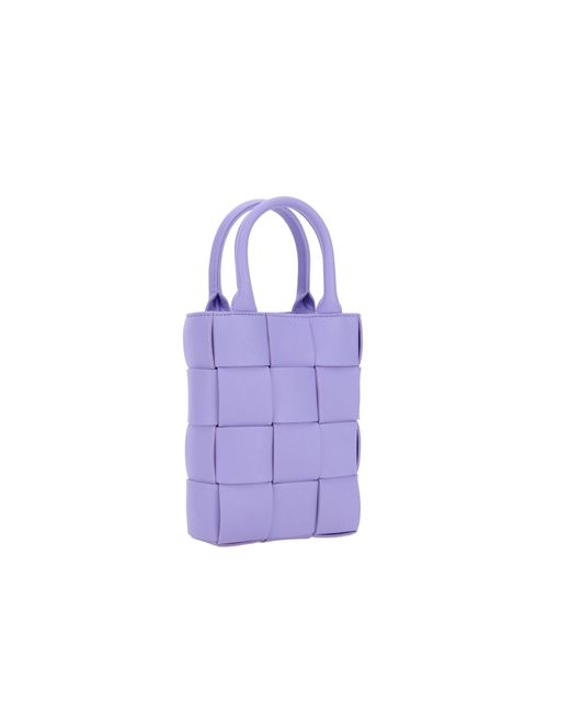 Bottega Veneta Purple Kassette Mini -Handtasche