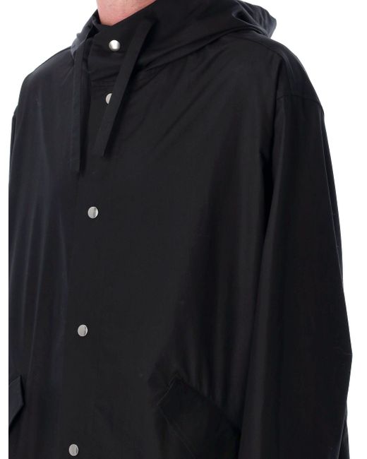 Jil Sander Coats Black voor heren