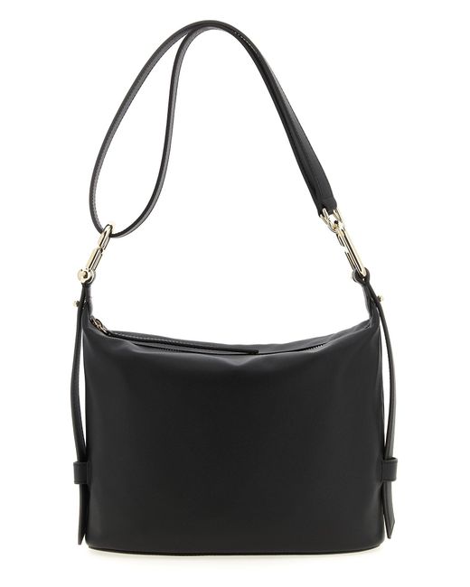 Furla Black ' Nuvola' mittlerer Umhängetasche