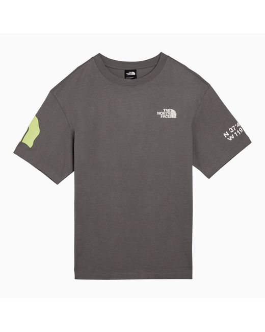 The North Face Gray T Shirt Exploring Never Stop Pearl for men