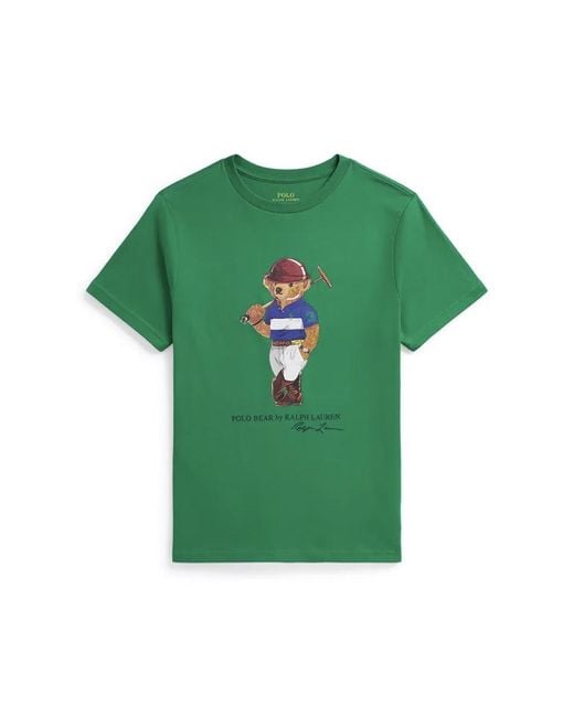 Polo Ralph Lauren Green "Polo Bear" T-Shirt