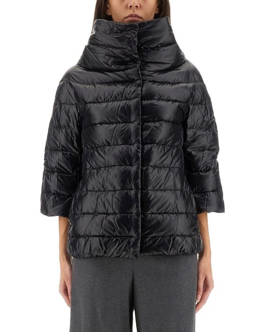 Herno Black Aminta Down Jacket