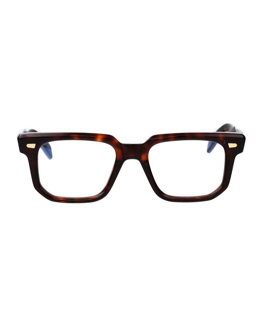 Cutler & Gross Brown Dark Turtle Acetate Glasses