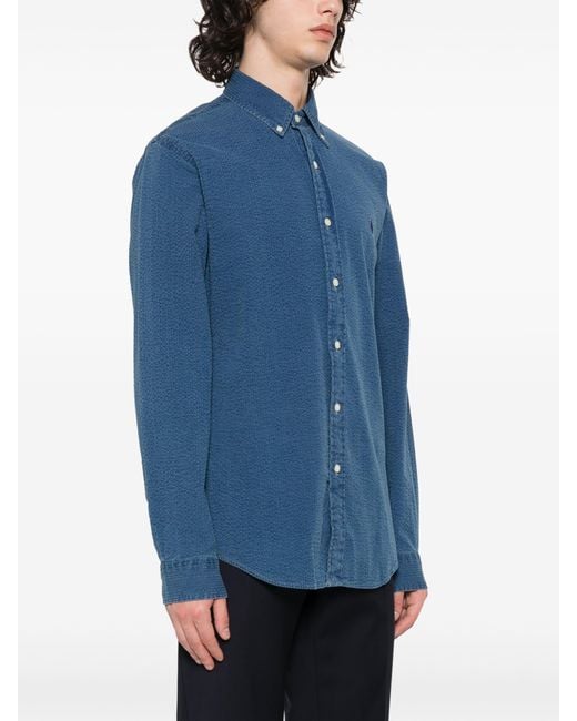 Polo Ralph Lauren Blue Shirts for men