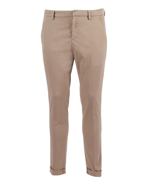 Dondup Pantalone Gaubert in het Natural voor heren