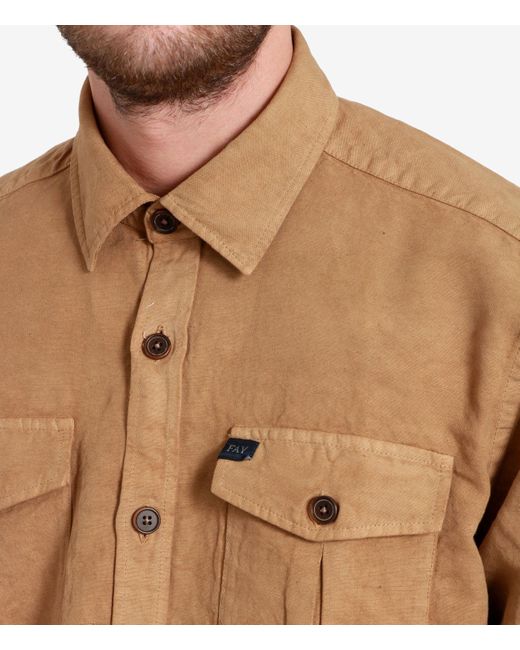 Chemises Fay pour homme en coloris Brown