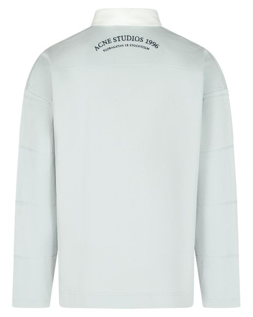 Suéter de algodón gris de acné estudios Acne de hombre de color Gray