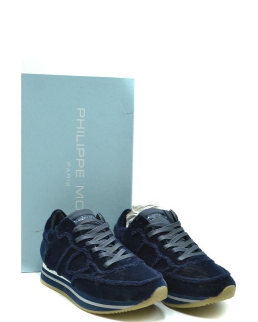 Philippe Model Blue Shoes