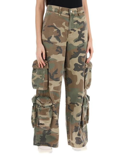 Pantalon de camouflage Baggy Cargo Amiri en coloris Natural