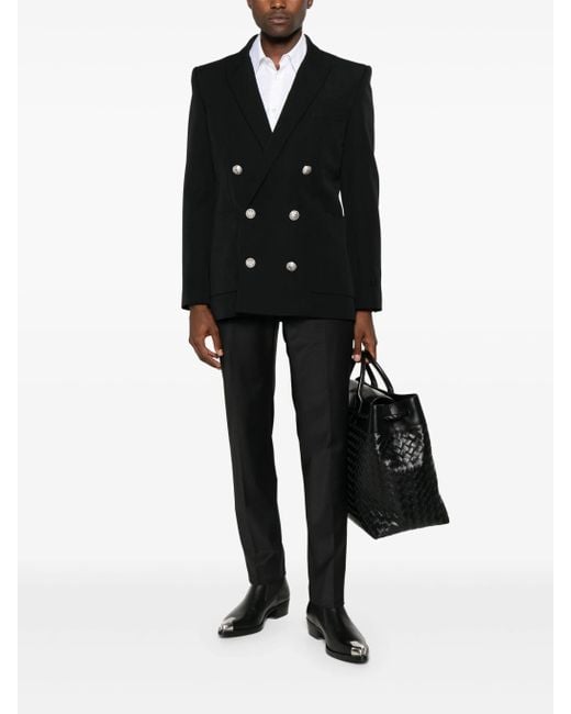 Balmain Black Fitted Collection for men