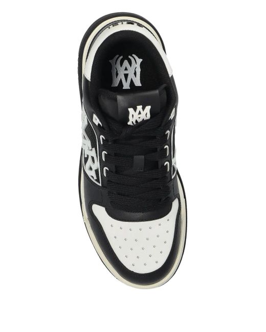 Amiri Sneakers Met Logo-Reliëf in het Black