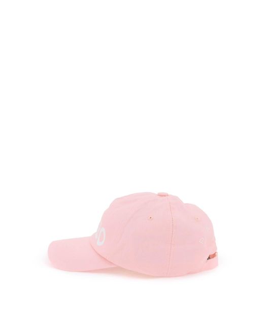 KENZO Graphy Baseball Cap in het Pink voor heren