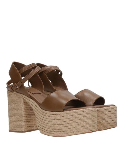Paloma Barceló Brown Sandals