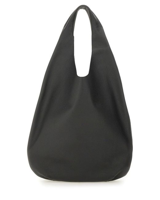A.P.C. Black Shoulder Bag With Logo Print