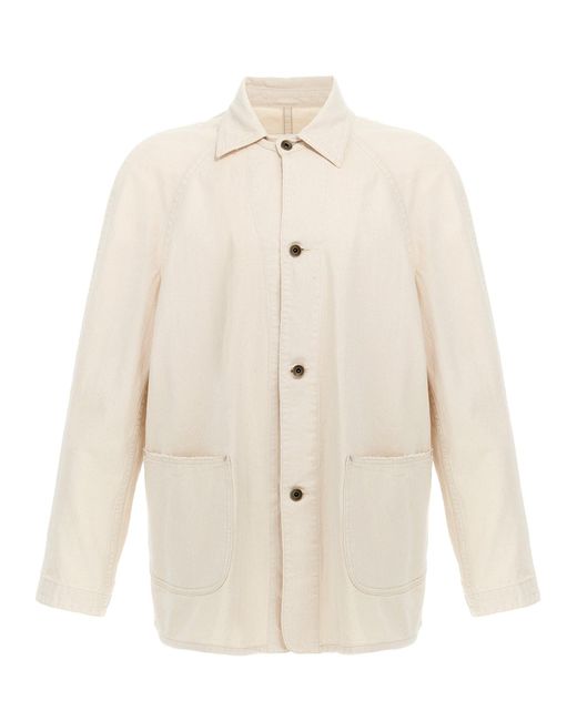 Camisa de mezclilla de Maison Margiela de hombre de color White