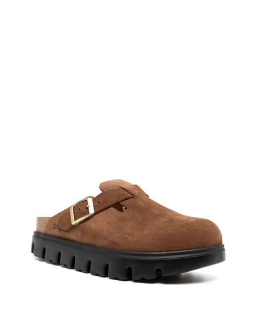 Birkenstock Brown Chunky Boston Slipper