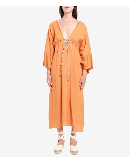 Ottod'Ame Orange Dresses