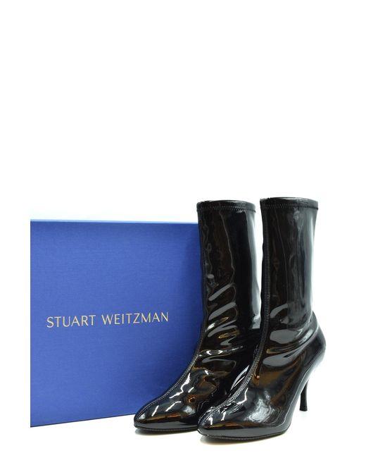 Stuart Weitzman Black Stiefel