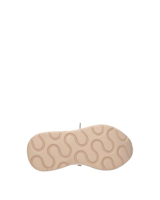 Stella McCartney Natural Sneakers Eclypse Donna Eco Camoscio