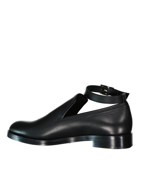 Max Mara Black Lawrie Leather Loafers